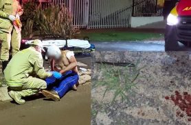 Homem é ferido por golpes de faca durante a madrugada no Cascavel Velho