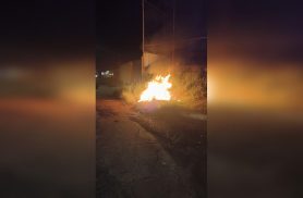 Homem é preso por provocar incêndio em vegetação e lixo no bairro Cascavel Velho