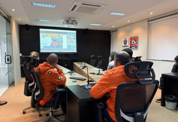 MPPR participa de simulado coordenado pela Defesa Civil sobre atuação em situações de desastres naturais causados por eventos climáticos extremos