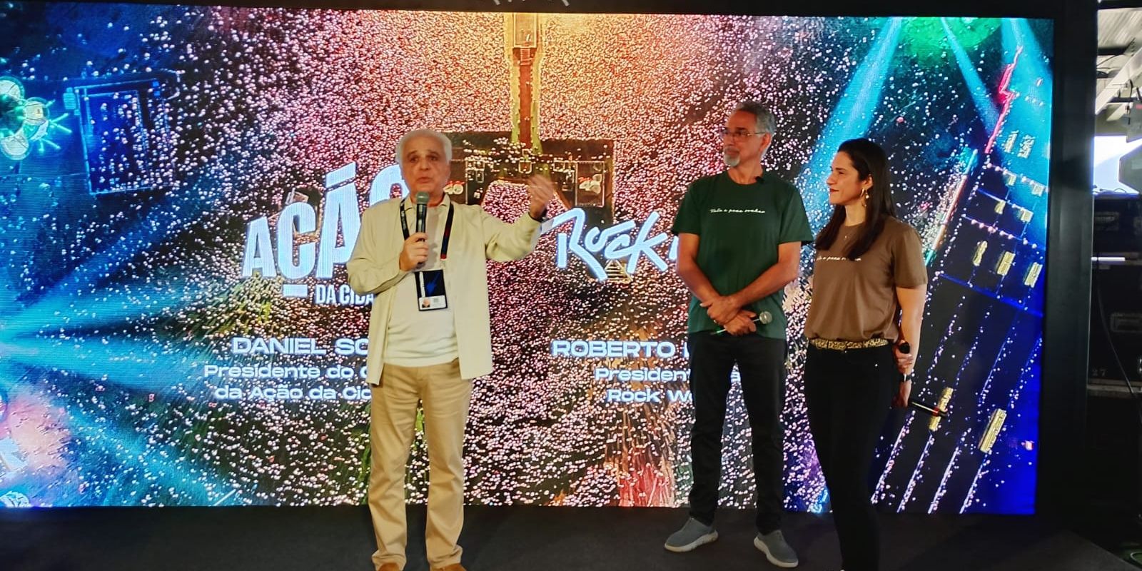 Imagem referente a Rock in Rio e organização Ação da Cidadania se unem no combate à fome