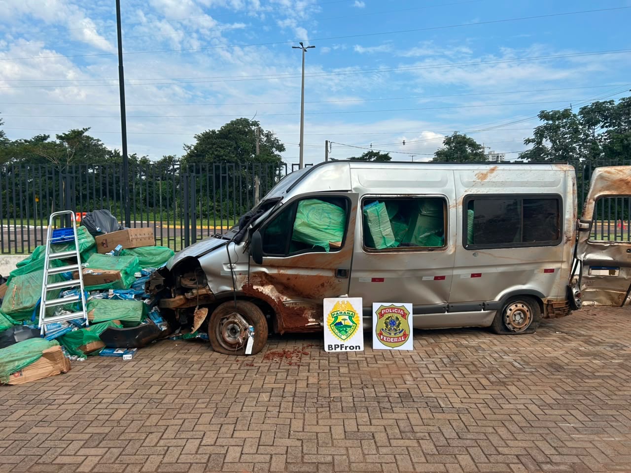 Grave acidente causado por contrabandistas na BR-163 mobiliza forças de segurança em Marechal Cândido Rondon