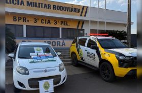 ROTAM apreende quase 17 kg de cocaína escondidos em tanque de combustível de carro