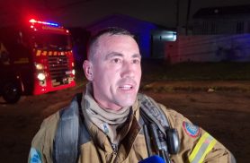“O fogo já estava em fase de desenvolvimento”, diz tenente após incêndio em residência em Cascavel