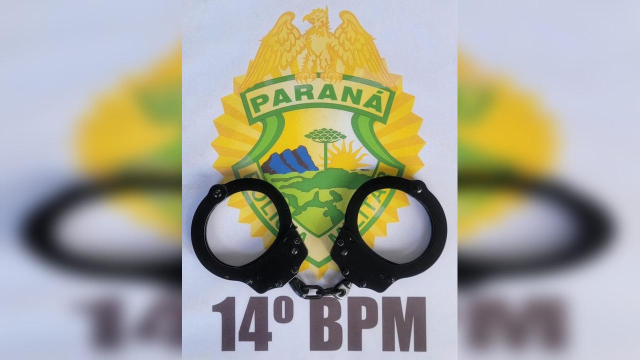 Imagem referente a Polícia Militar cumpre mandado de prisão no bairro Vila Portes, em Foz do Iguaçu
