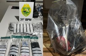 Dois homens são presos com crack e dinheiro durante ação da PM em Assis Chateaubriand