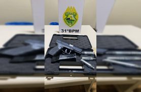 Morador é conduzido após ameaçar familiares com arma de airsoft em Terra Roxa