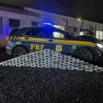PRF apreende mais de 130 kg de cocaína em Virmond Imagem relativa a PRF apreende mais de 130 kg de cocaína em Virmond