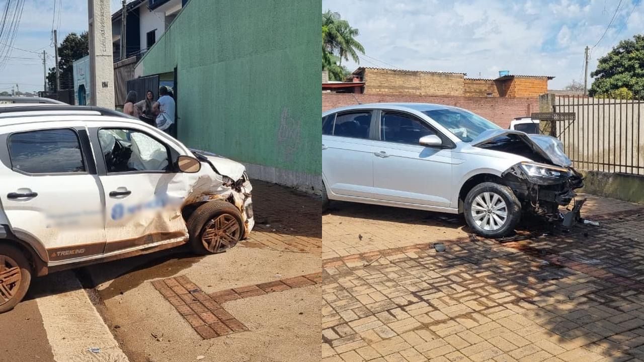 Muro de residência é atingido após colisão entre Virtus e Mobi no Brasmadeira