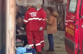 Homem é socorrido pelo Siate em empresa no bairro Cataratas