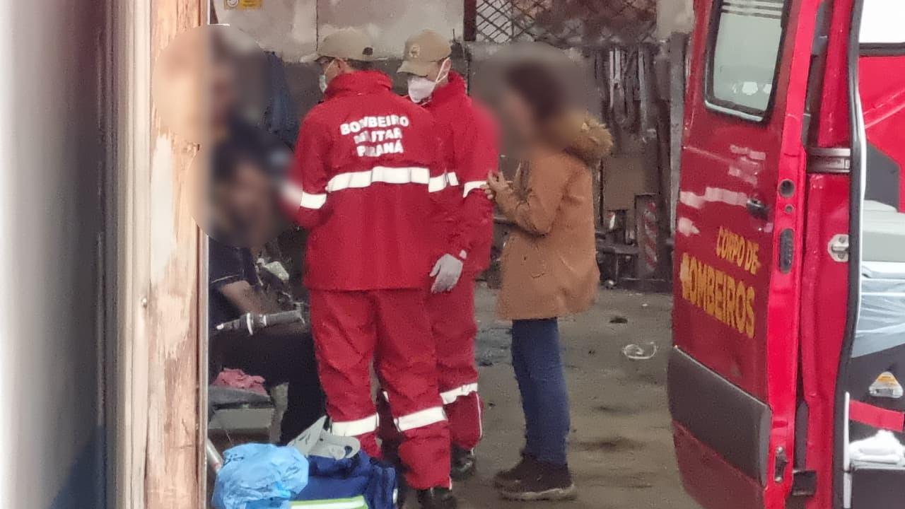 Homem é socorrido pelo Siate em empresa no bairro Cataratas