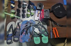 Homem é preso com objetos furtados após arrombamento de comércio em Guaraniaçu