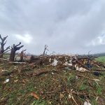 Imagem relativa a Simepar confirma tornado F3 com ventos de até 332 km/h em Piraí do Sul
