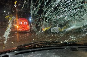 Homem atira pedra contra carro e fere mulher que estava com bebê no Morumbi