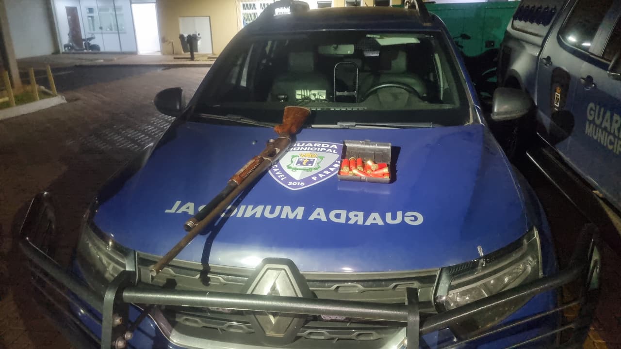 Guarda Municipal detém homem e mulher com carabina e munições no Interlagos
