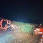 Imagem relativa a Colisão frontal entre Oroch e Vectra deixa feridos na PR-495, em Pato Bragado