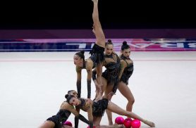 Ginástica rítmica: Brasil é bronze e garante vaga em Los Angeles 2028