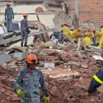Imagem relativa a Prédio desaba em São Bernardo do Campo e deixa quatro feridos
