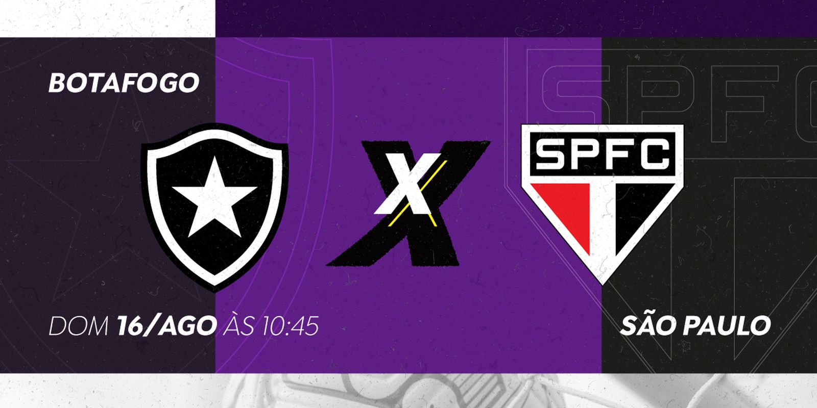 Imagem referente a TV Brasil exibe Botafogo x São Paulo pelo Brasileirão Feminino A1