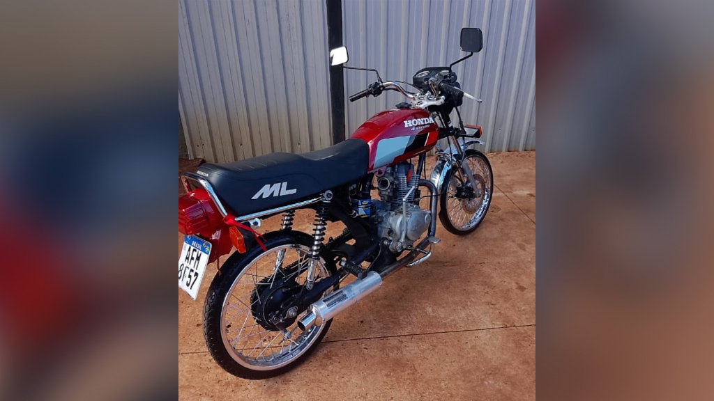 Imagem referente a Motocicleta é furtada de garagem de residência no bairro Cataratas, em Cascavel
