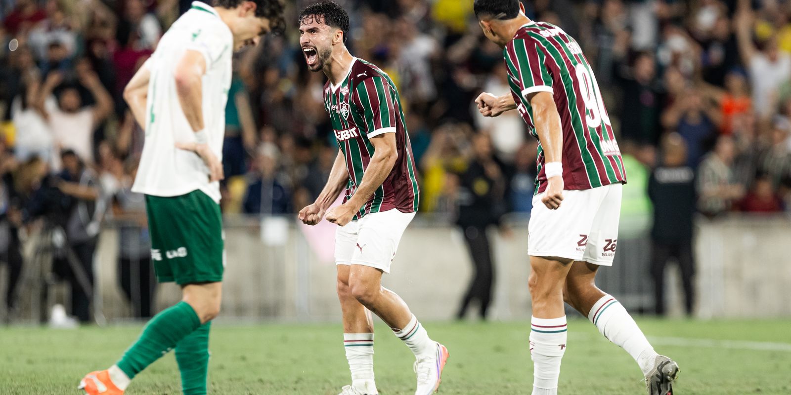 Imagem referente a Fluminense encerra jejum e bate Palmeiras de virada no Brasileirão