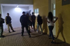 Quatro pessoas são detidas com drogas durante ação da Romu em São Cristóvão