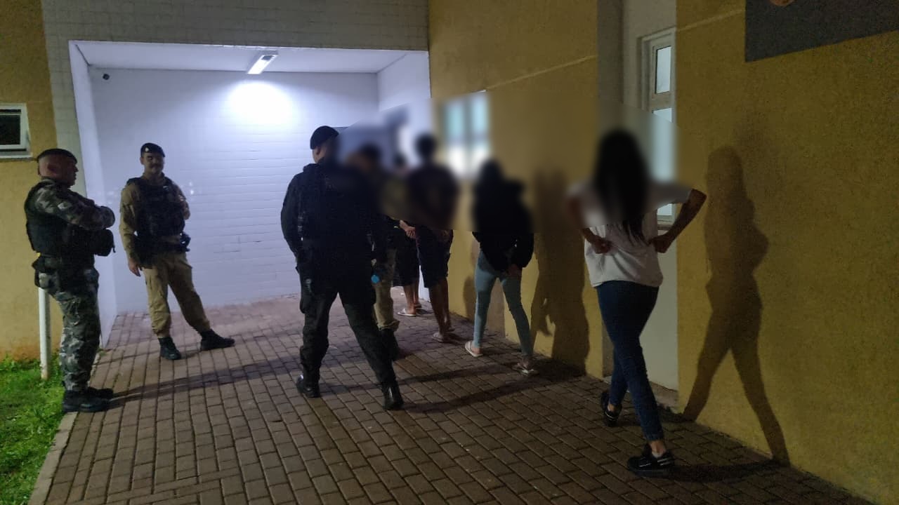 Quatro pessoas são detidas com drogas durante ação da Romu em São Cristóvão