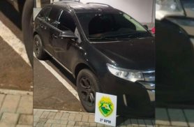 PM recupera Ford Edge com alerta de furto em Pato Branco