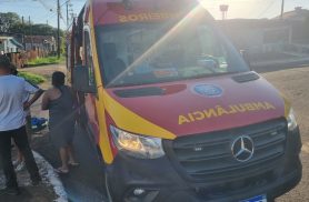Mulher fica ferida em acidente de trânsito no Bairro Universitário Mulher fica ferida em acidente de trânsito no Bairro Universitário