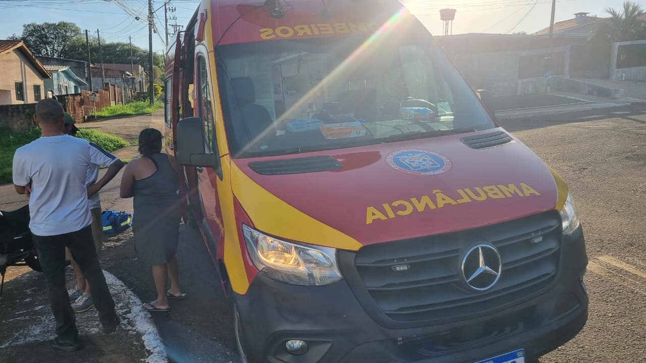 Mulher fica ferida em acidente de trânsito no Bairro Universitário