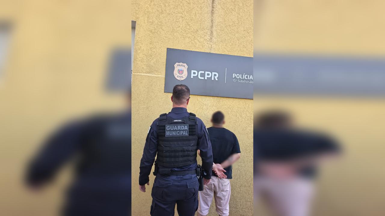 Imagem referente a Guarda Municipal prende homem procurado por vários crimes em Cascavel