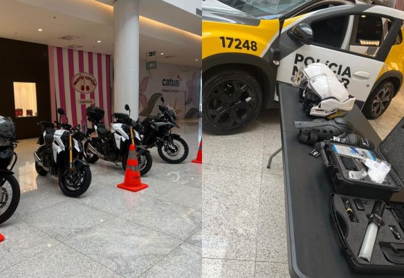 De BMW a etilômetros: GOTRAN expõe equipamentos usados na fiscalização em Cascavel