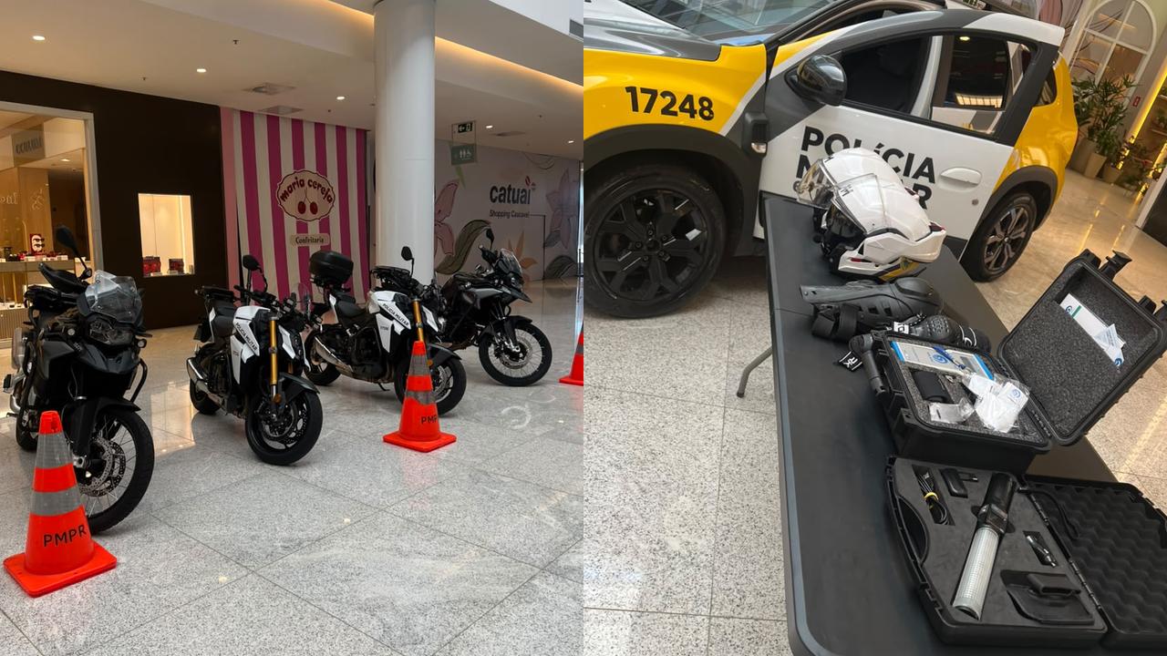 De BMW a etilômetros: GOTRAN expõe equipamentos usados na fiscalização em Cascavel