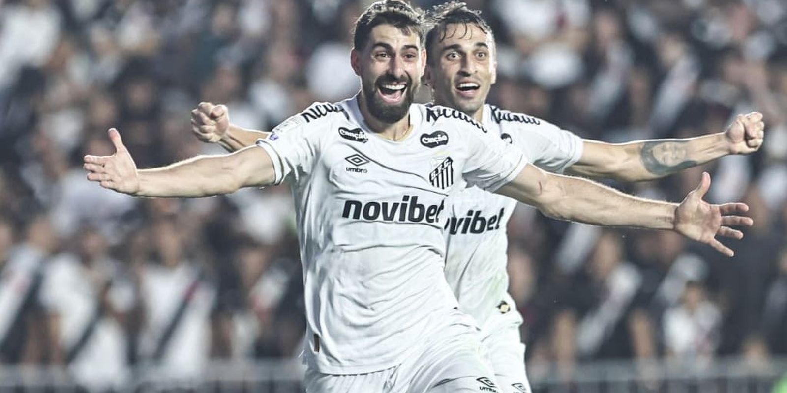 Imagem referente a Santos desencanta no 2º tempo e atropela o Vasco pelo Brasileirão