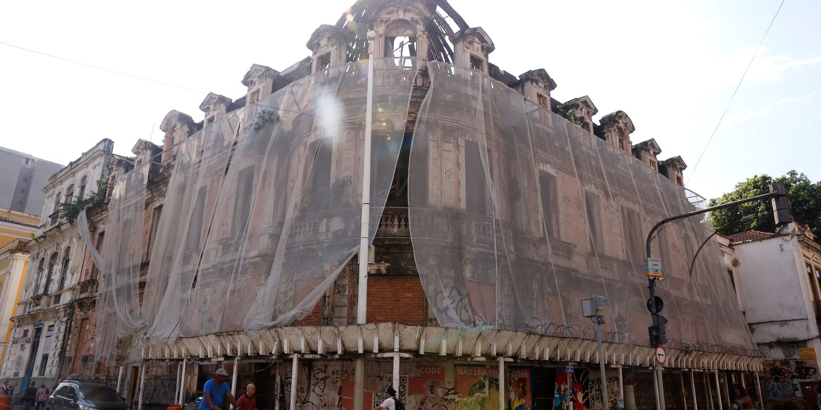 Imagem referente a Palacete Imperial acumula denúncias de abandono no centro do Rio
