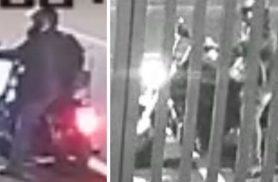 Reconhece este homem? Polícia procura motociclista que atirou 8 vezes no Maria Luiza em Cascavel