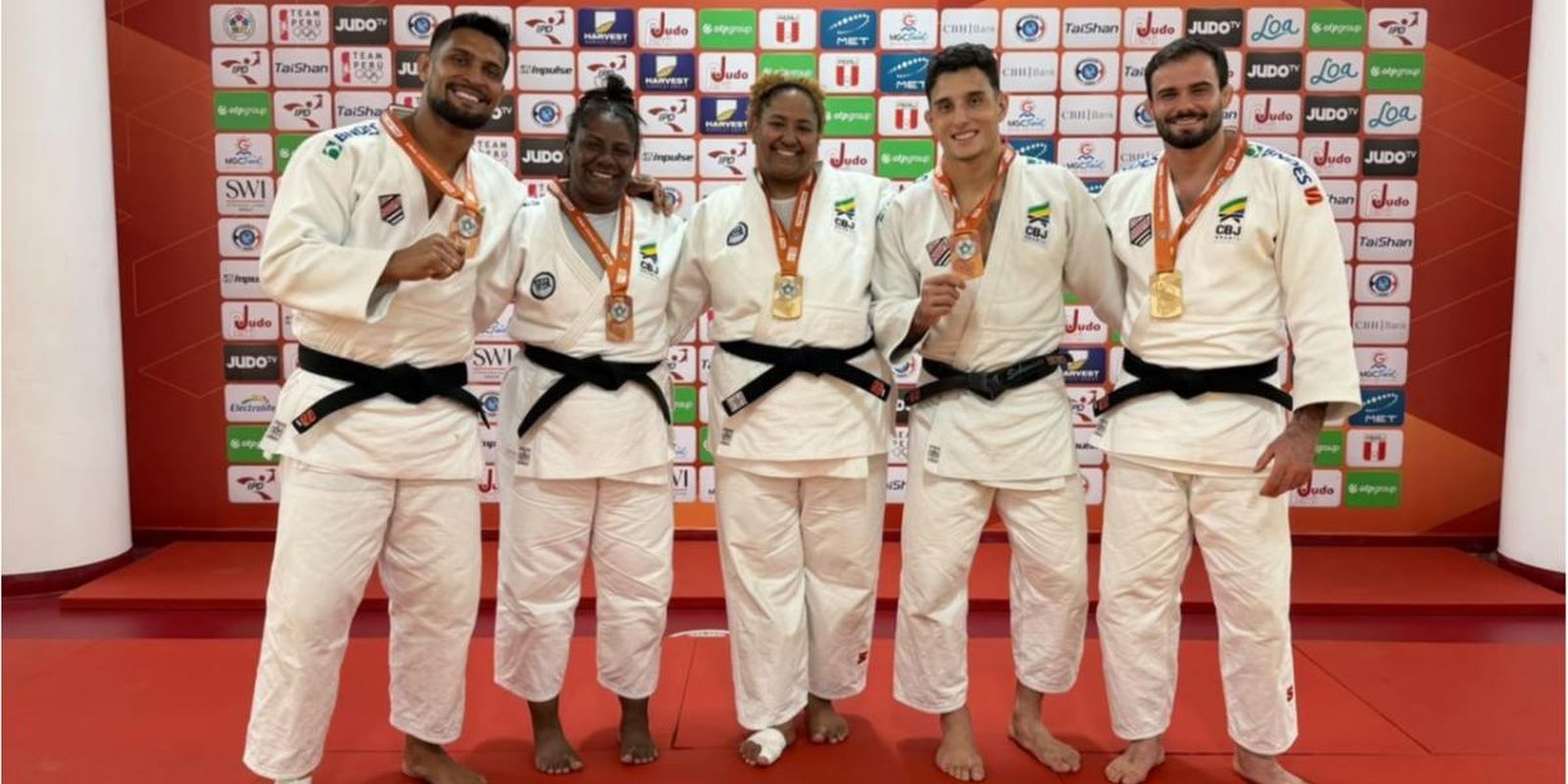 Imagem referente a Brasil é campeão geral do Grand Prix de judô no Peru com 11 medalhas