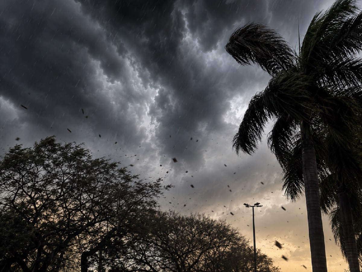 Imagem referente a Ciclone extratropical ameaça Sul do Brasil; risco de temporais, ventania e frio repentino