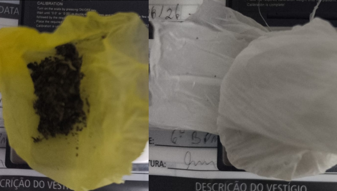 PM apreende cocaína, maconha e 531 pinos em residência no bairro Floresta, em Cascavel