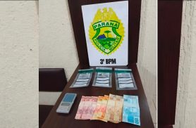 Dois adolescentes são apreendidos com drogas e dinheiro em Pato Branco