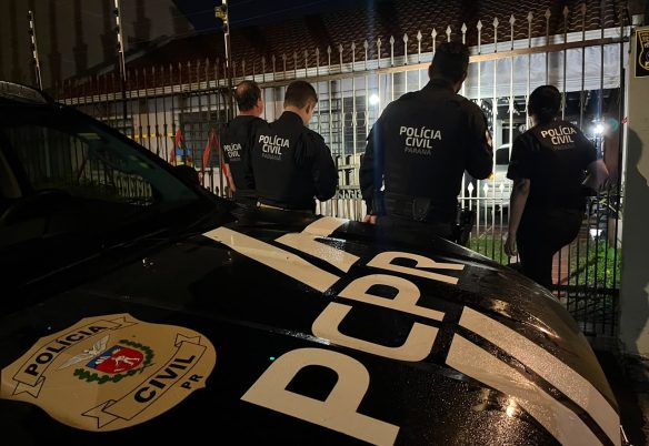 PCPR cumpre mandados contra grupo investigado por desvio de mais de R$ 7 milhões de empresa de Curitiba