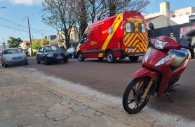 Motociclista quebra a clavícula em acidente de trânsito no Alto Alegre