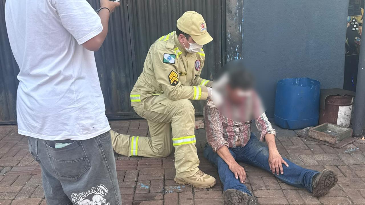 Homem cobra dívida e acaba agredido no Melissa