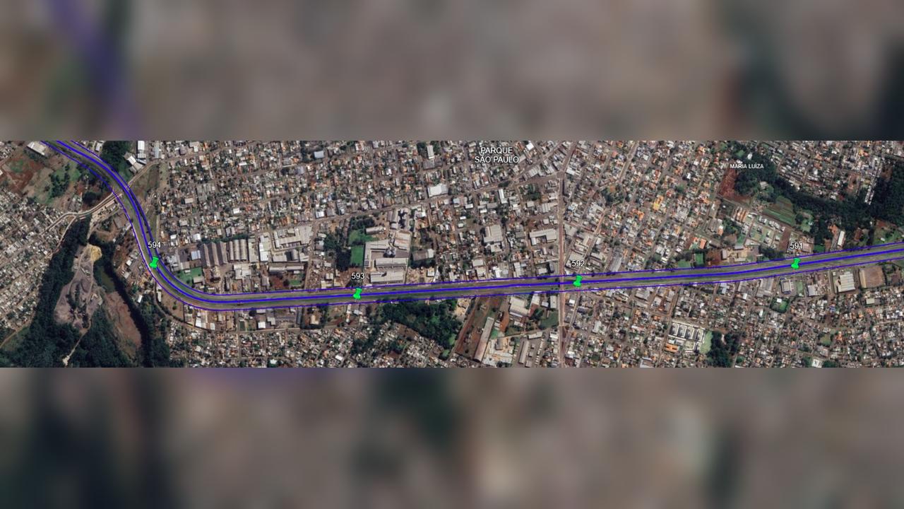 Imagem referente a BR-277 terá obras de recuperação do pavimento durante a noite em Cascavel