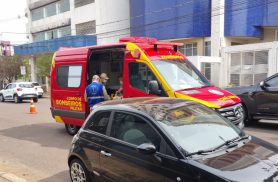 Criança de 3 anos é atropelada no Centro de Cascavel