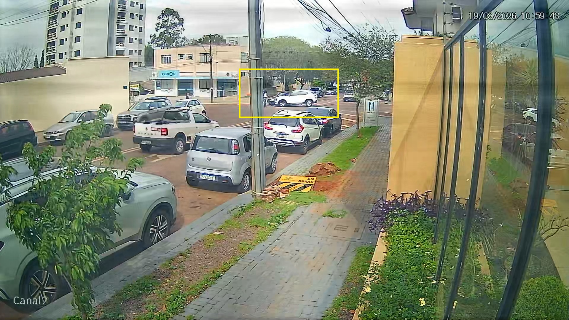 Veja como ocorreu acidente entre Creta e Agile em Cascavel