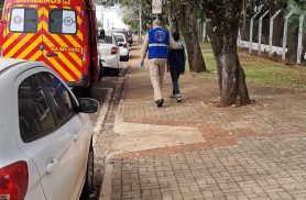 Briga entre irmãos termina com menino ferido após pedrada na cabeça em Cascavel