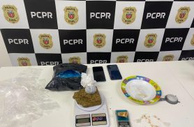 Casal é preso por tráfico de drogas em Assaí após operação conjunta da Polícia Civil e Militar