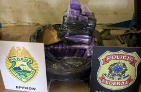 Operação conjunta intercepta veículo com drogas e prende quatro suspeitos em Santa Tereza do Oeste