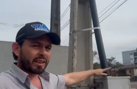 ‘Não tem como’: Empresa é furtada duas vezes em apenas 15 dias e fica sem energia