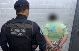 Mulher é detida suspeita de tráfico durante ação da Guarda Municipal